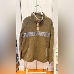 Cotopaxi Teca Fleece Pullover XL Olive Green Men’s Casual Jacket Outerwear